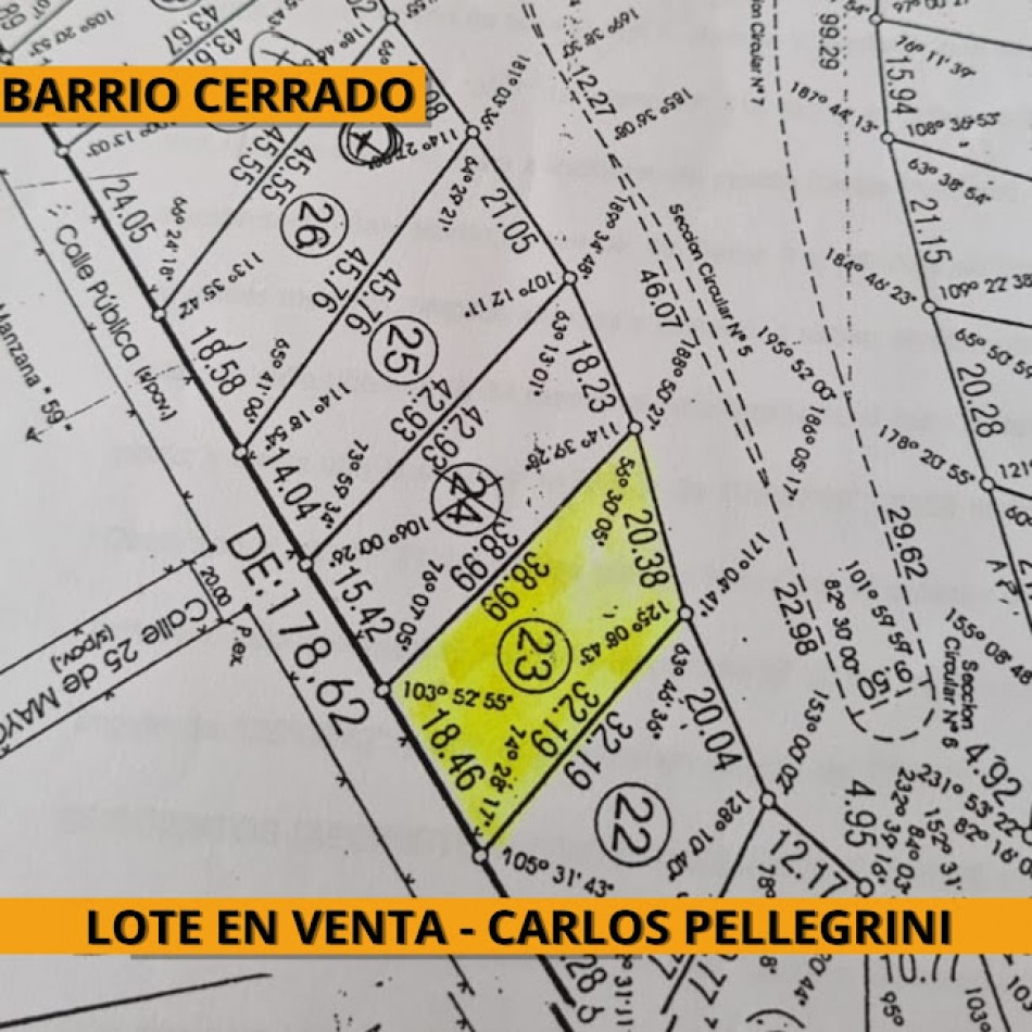 lote en vanta - barrio cerrado