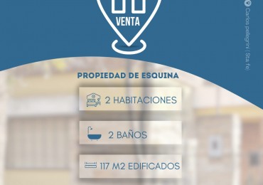 Propiedad de esquina 